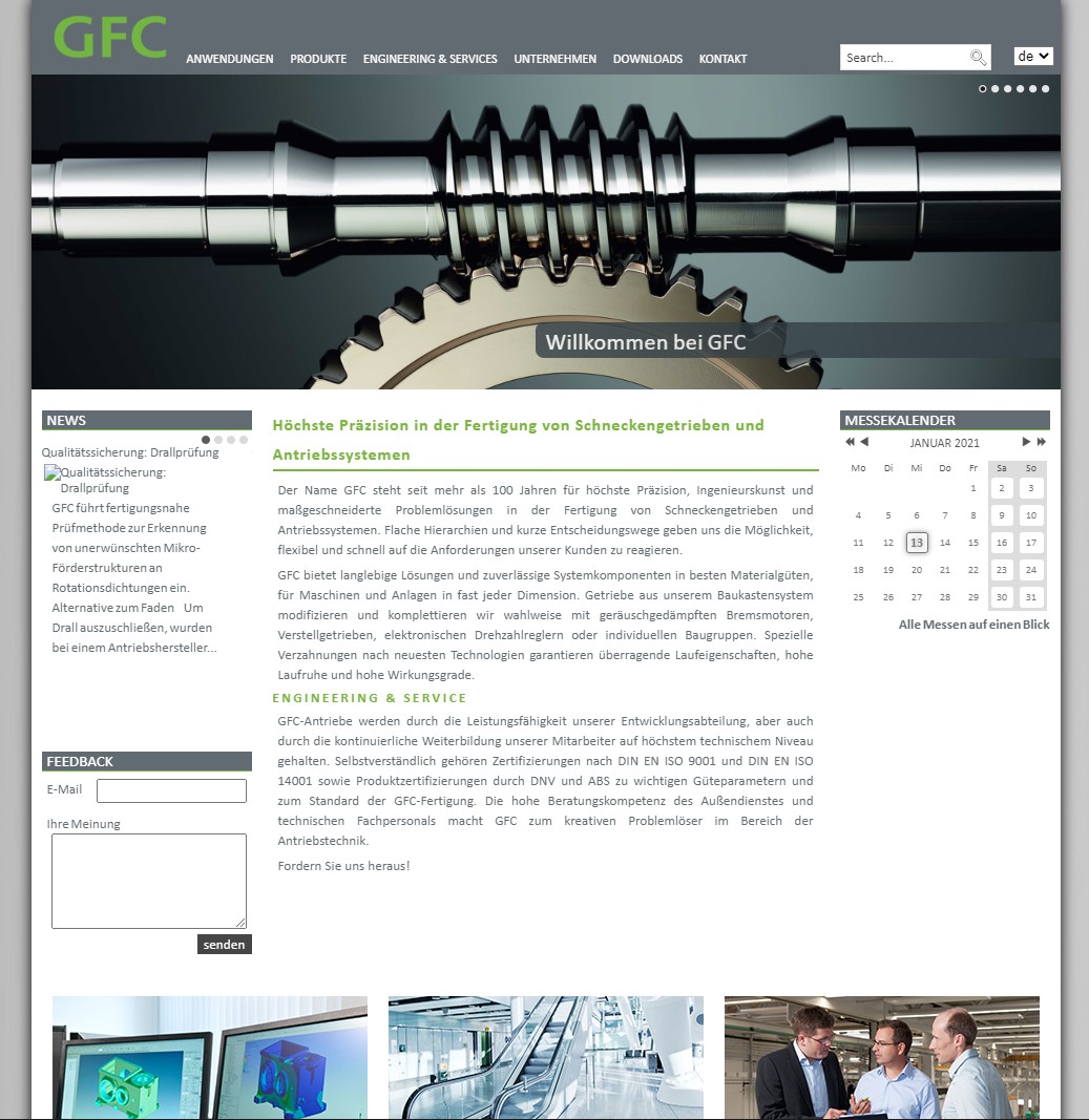gfc image gfc Website-Referenzen | AXEL IT